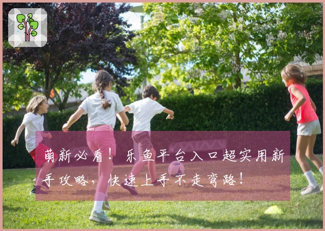 萌新必看！乐鱼平台入口超实用新手攻略，快速上手不走弯路！